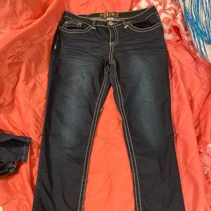 Hydraulic Dressy Thin Dark jeans